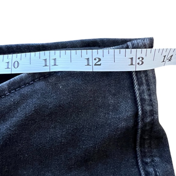 We The Free Women’s Low Rise Wide‎ Leg Black Jeans Size 26 - Picture 8 of 11